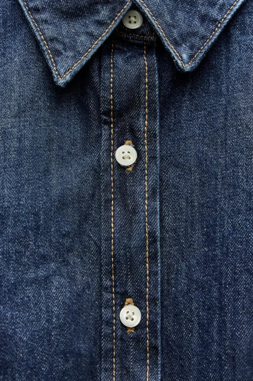 CAMISA DENIM TRF