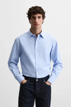 CAMISA EASY CARE RAYAS