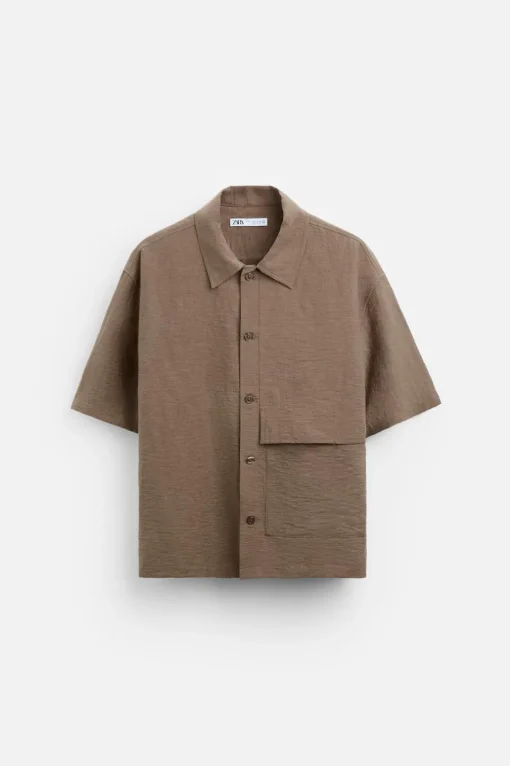 CAMISA EFECTO ARRUGADO