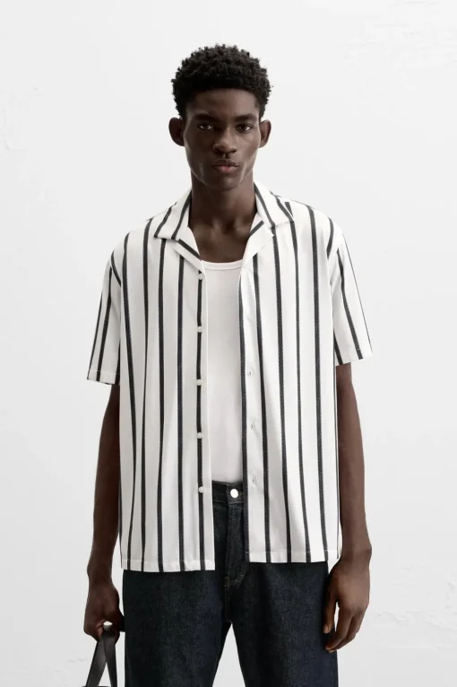 CAMISA ELÁSTICA RAYAS