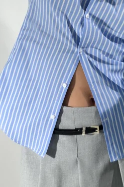 CAMISA ENTALLADA POPELÍN