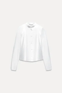 CAMISA ENTALLADA POPELÍN ZW COLLECTION