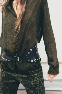CAMISA ESTAMPADA VIVO TERCIOPELO