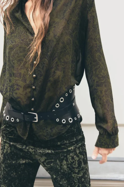 CAMISA ESTAMPADA VIVO TERCIOPELO