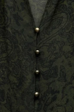 CAMISA ESTAMPADA VIVO TERCIOPELO