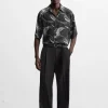 CAMISA ESTAMPADO ABSTRACTO