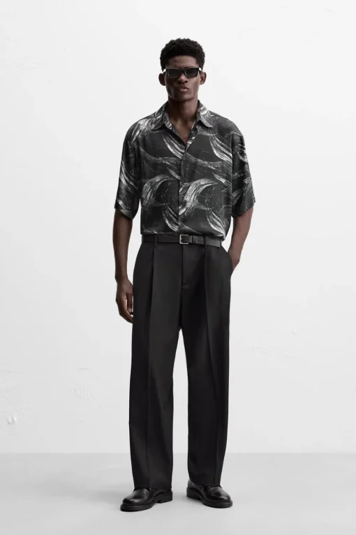 CAMISA ESTAMPADO ABSTRACTO