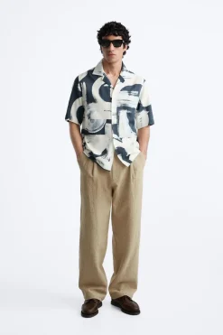 CAMISA ESTAMPADO ABSTRACTO