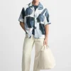 CAMISA ESTAMPADO ABSTRACTO