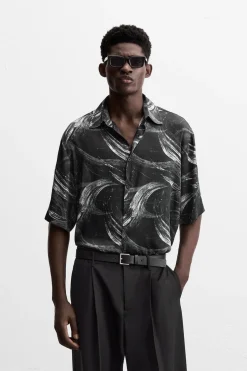 CAMISA ESTAMPADO ABSTRACTO