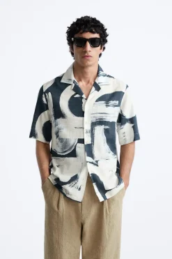 CAMISA ESTAMPADO ABSTRACTO