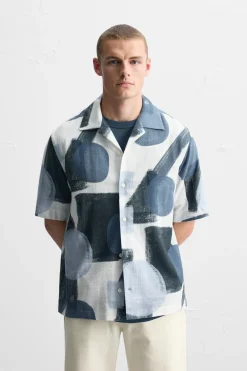 CAMISA ESTAMPADO ABSTRACTO