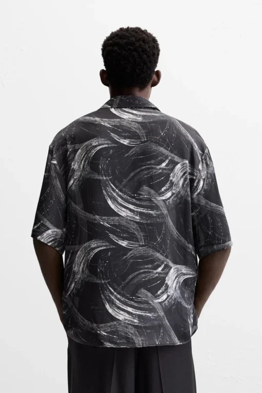 CAMISA ESTAMPADO ABSTRACTO