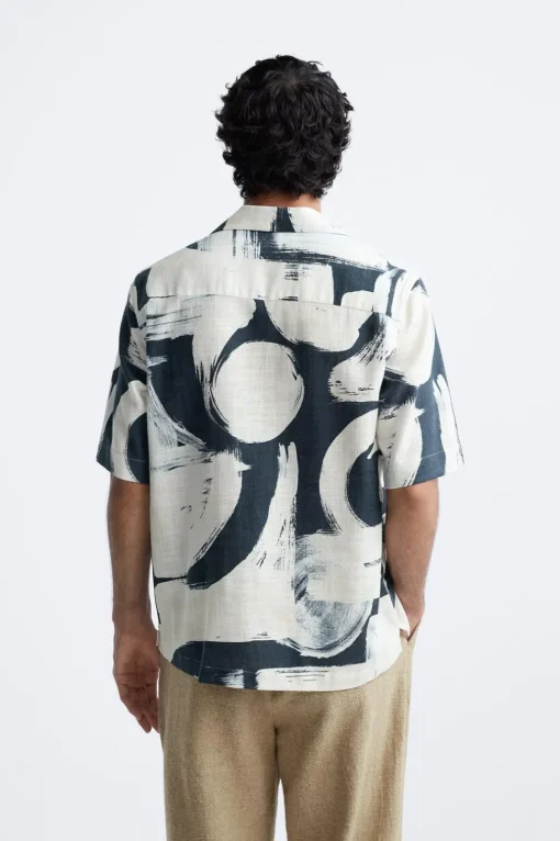 CAMISA ESTAMPADO ABSTRACTO