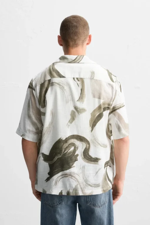 CAMISA ESTAMPADO ABSTRACTO
