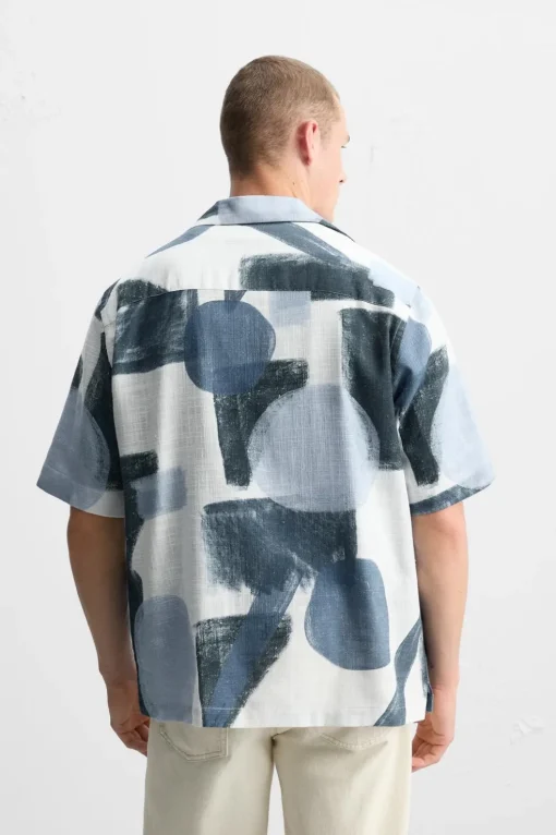 CAMISA ESTAMPADO ABSTRACTO