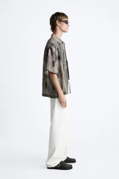CAMISA ESTAMPADO ABSTRACTO