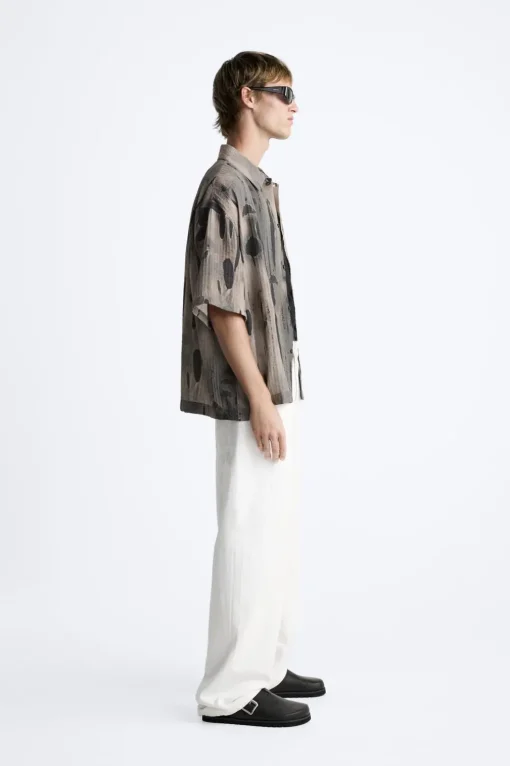 CAMISA ESTAMPADO ABSTRACTO