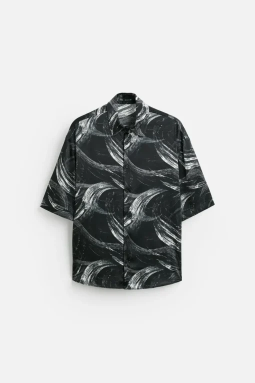 CAMISA ESTAMPADO ABSTRACTO