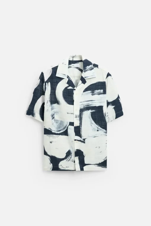CAMISA ESTAMPADO ABSTRACTO