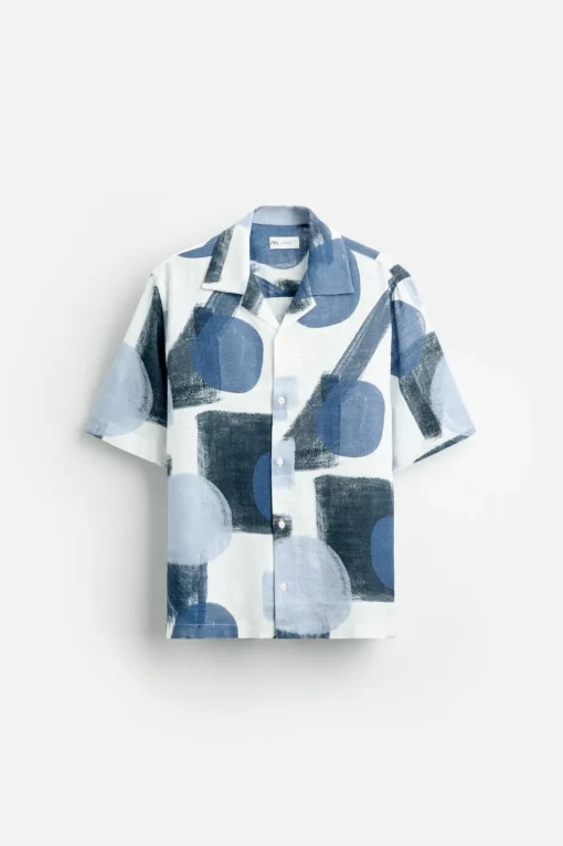 CAMISA ESTAMPADO ABSTRACTO
