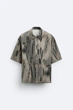 CAMISA ESTAMPADO ABSTRACTO