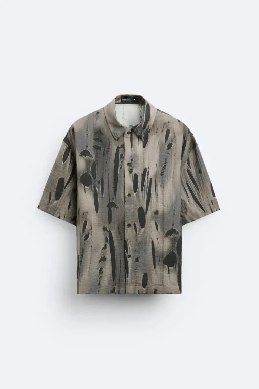 CAMISA ESTAMPADO ABSTRACTO