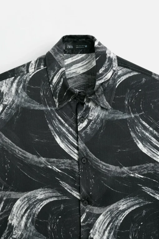 CAMISA ESTAMPADO ABSTRACTO