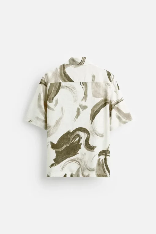 CAMISA ESTAMPADO ABSTRACTO