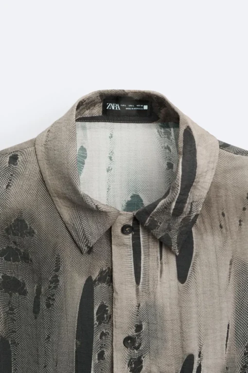 CAMISA ESTAMPADO ABSTRACTO