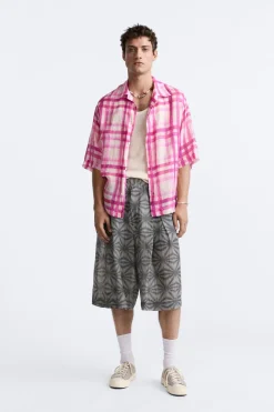 CAMISA ESTAMPADO CUADROS LIMITED EDITION