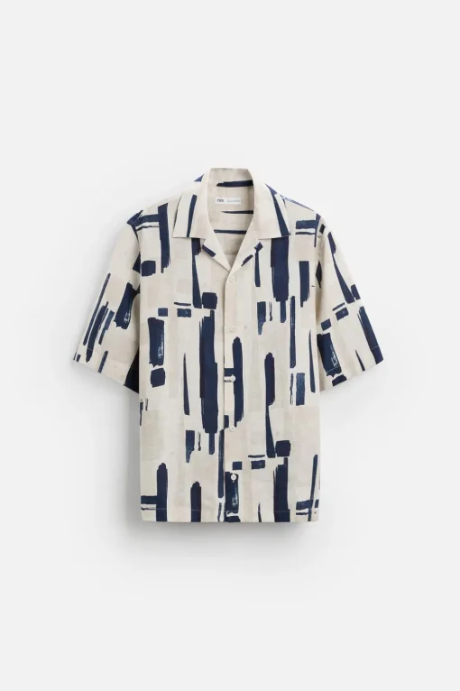 CAMISA ESTAMPADO GEOMETRICO