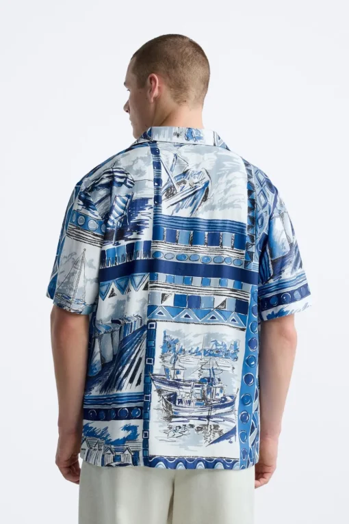 CAMISA ESTAMPADO PAISAJES
