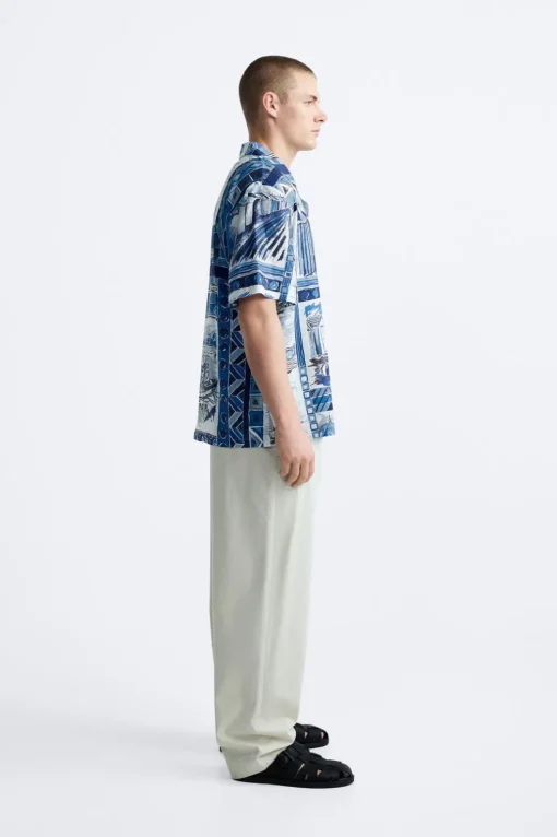 CAMISA ESTAMPADO PAISAJES