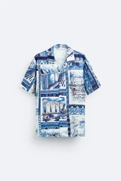 CAMISA ESTAMPADO PAISAJES