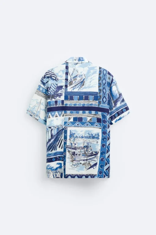 CAMISA ESTAMPADO PAISAJES