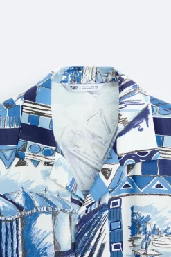 CAMISA ESTAMPADO PAISAJES