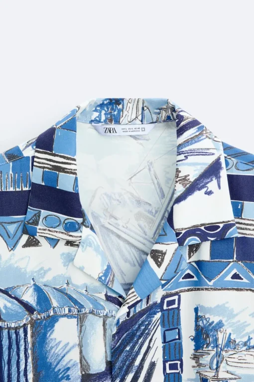 CAMISA ESTAMPADO PAISAJES