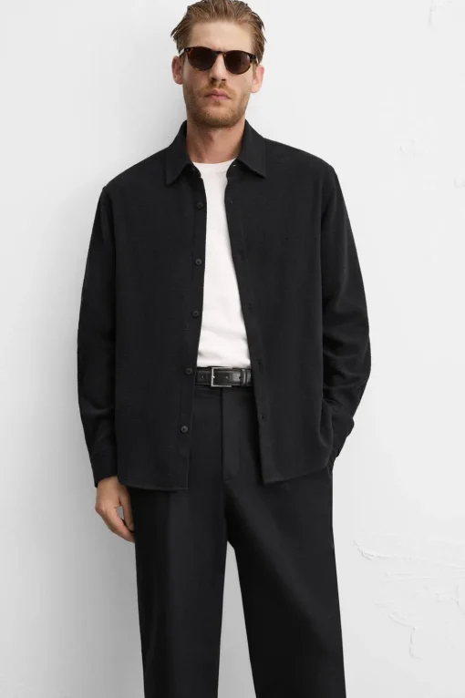 CAMISA ESTRUCTURA BOUCLÉ