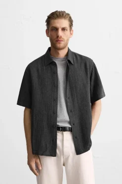 CAMISA ESTRUCTURA CON VISCOSA
