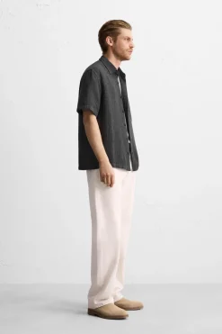 CAMISA ESTRUCTURA CON VISCOSA