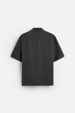 CAMISA ESTRUCTURA CON VISCOSA