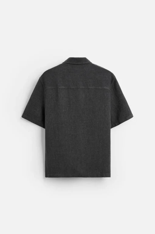CAMISA ESTRUCTURA CON VISCOSA