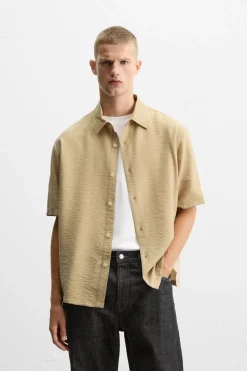 CAMISA ESTRUCTURA MEZCLA VISCOSA