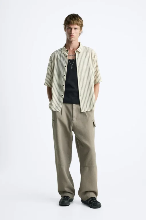 CAMISA ESTRUCTURA RAYAS