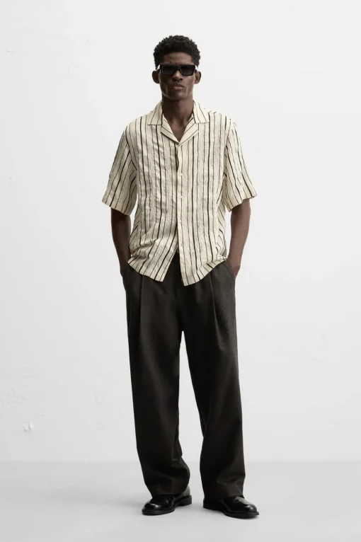 CAMISA ESTRUCTURA RAYAS