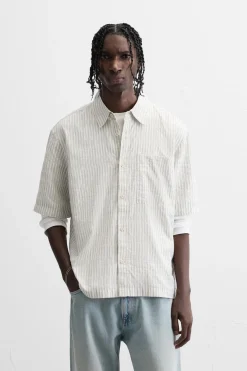 CAMISA ESTRUCTURA RAYAS