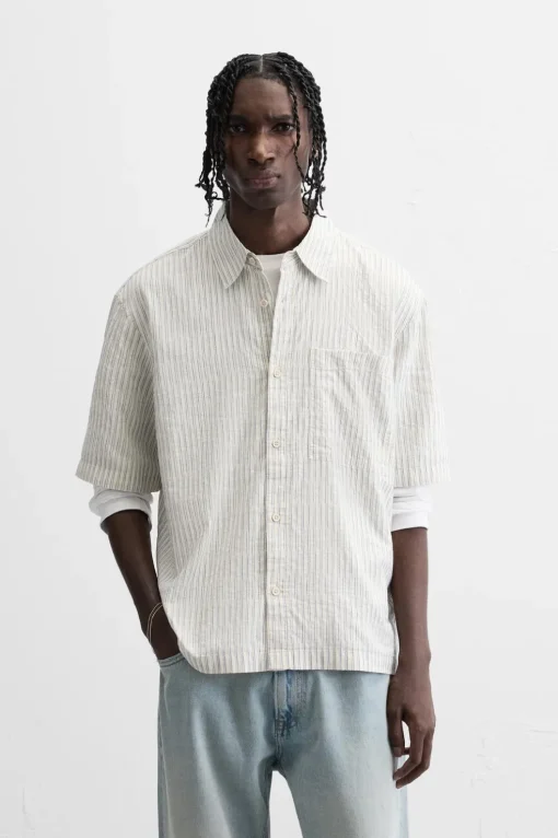 CAMISA ESTRUCTURA RAYAS