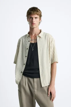 CAMISA ESTRUCTURA RAYAS