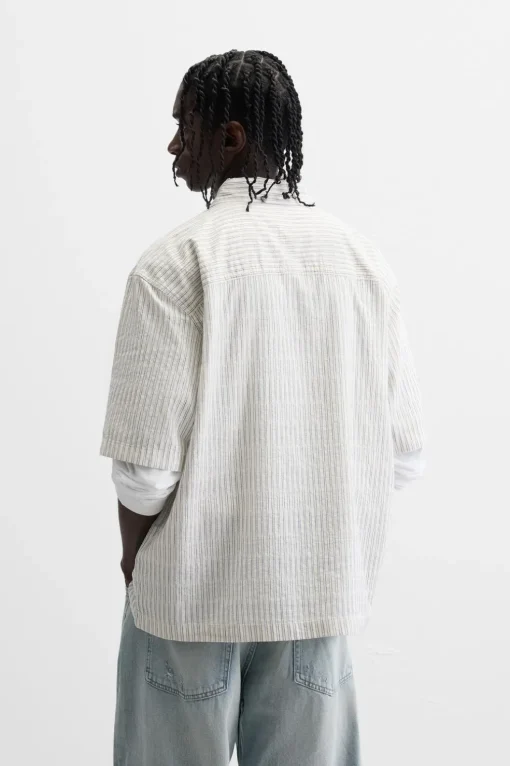 CAMISA ESTRUCTURA RAYAS